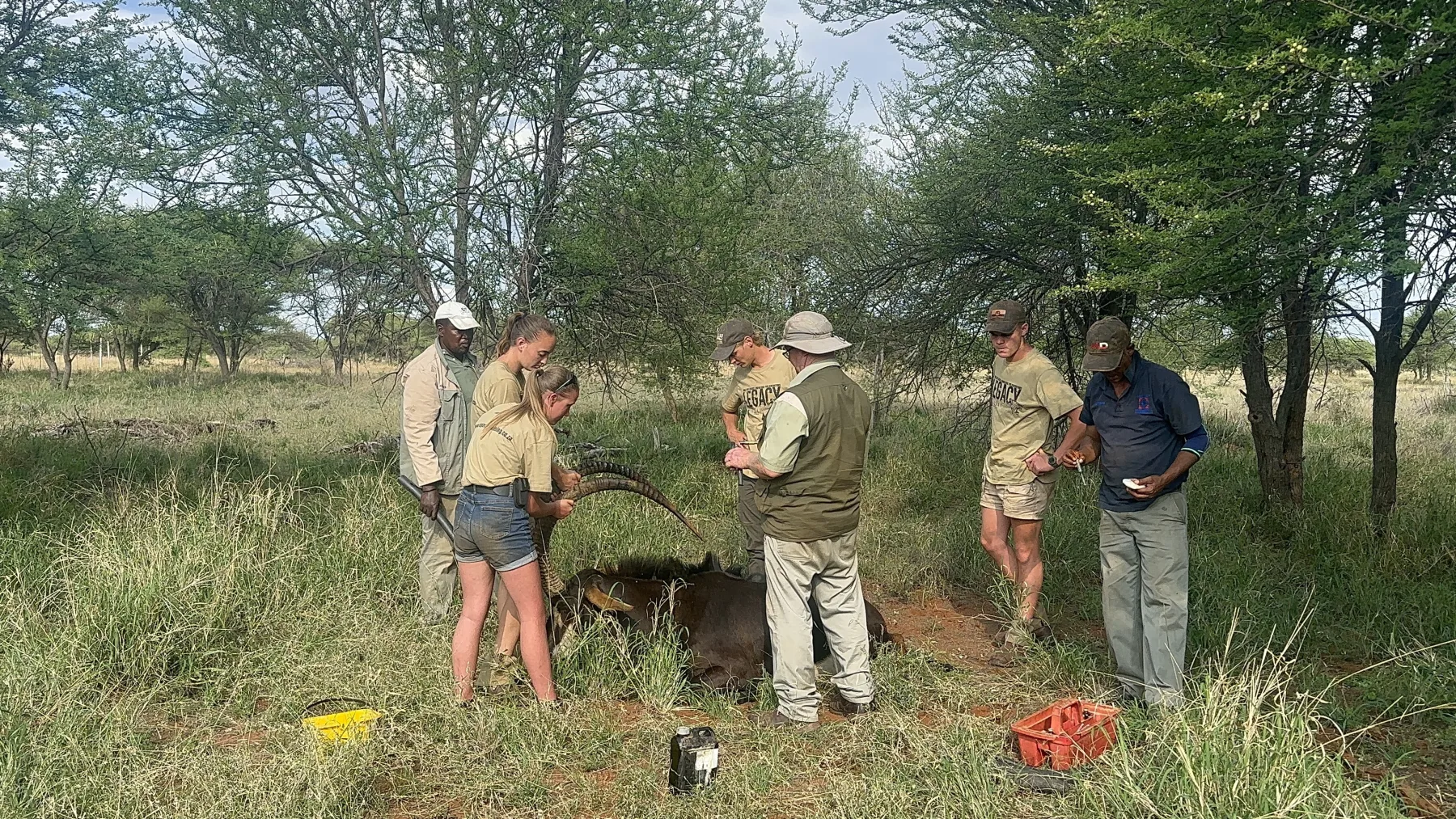 Wildvang Week — field experience at Legacy Training